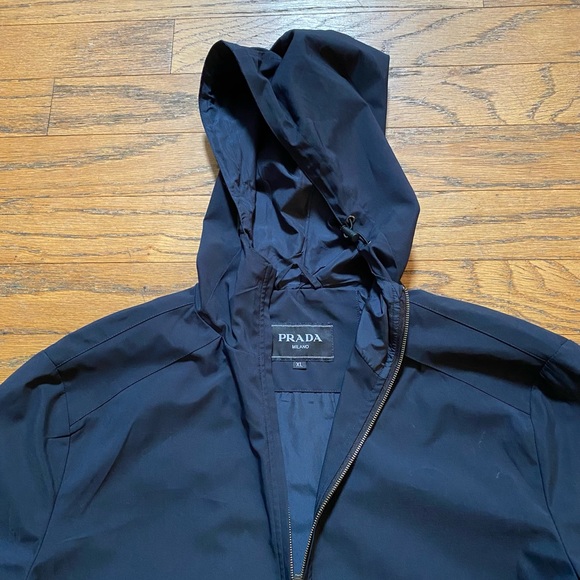 Prada Windbreaker Jacket Men L - Picture 4 of 8